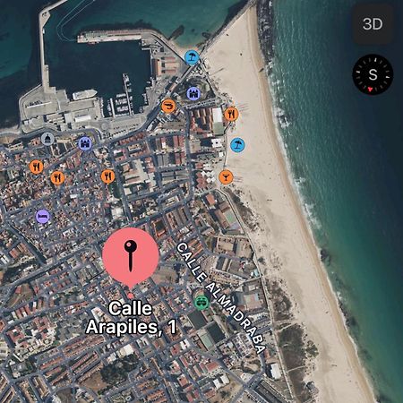 Апартаменты Piso Tarifa Centro, Cerca De La Playa Экстерьер фото