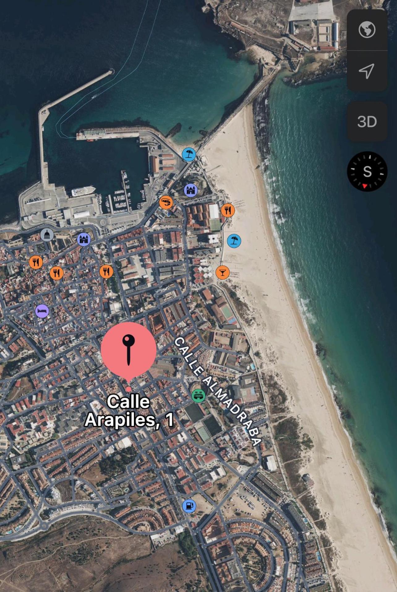 Апартаменты Piso Tarifa Centro, Cerca De La Playa Экстерьер фото